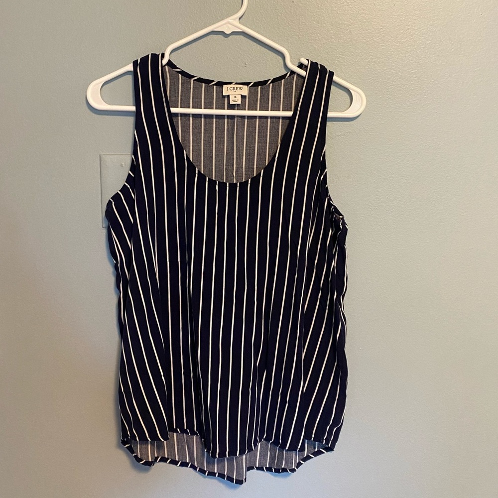 J Crew Striped Tank